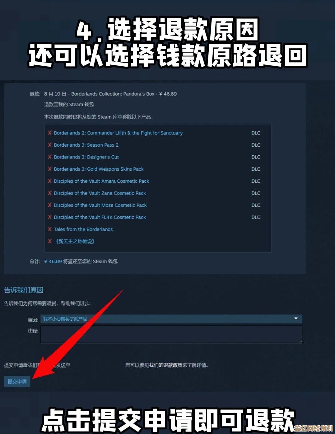 Steam游戏退款政策详解：如何满足条件并成功申请退款