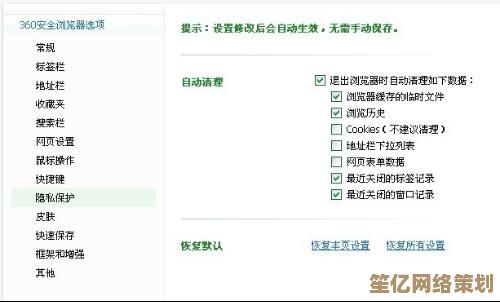 360无痕浏览器隐私保护技巧：全面掌握安全浏览方法