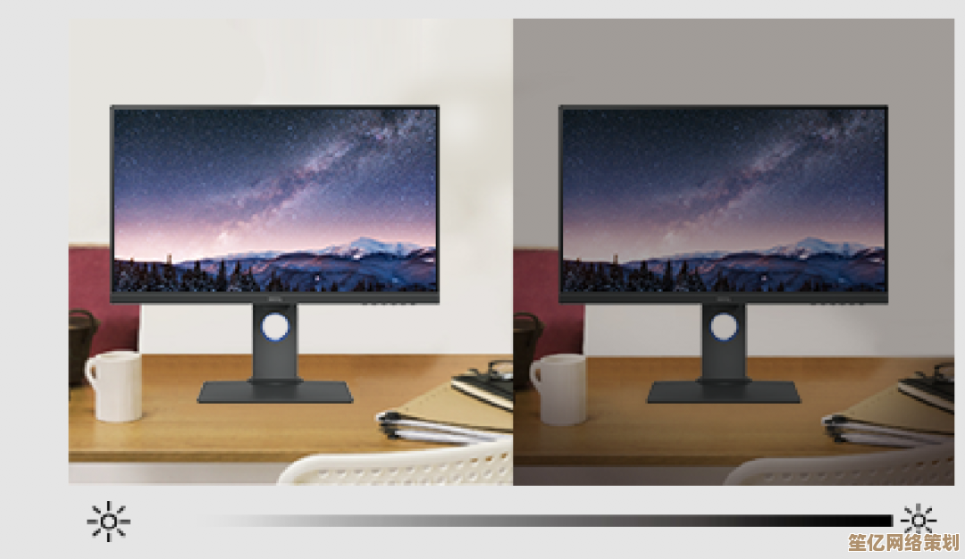 智能调整电脑显示亮度，缓解眼部疲劳提升工作效率