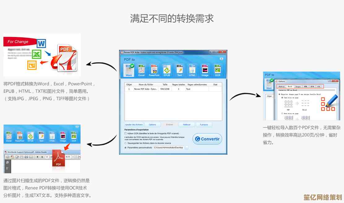 免费PDF转换工具：快速高效完成各类文档格式转换需求