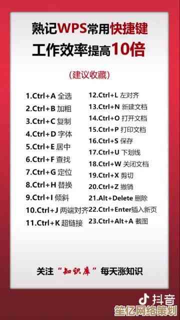 办公效率提升必备：超全快捷键手册快速入门指南