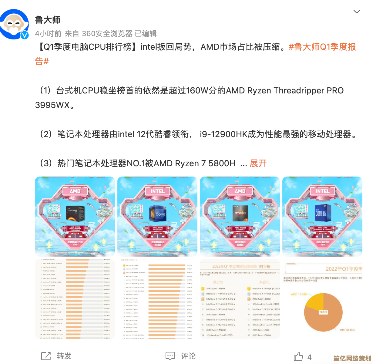 全面解读2022年Ryzen 5 CPU排行榜，助你快速做出购买决策！