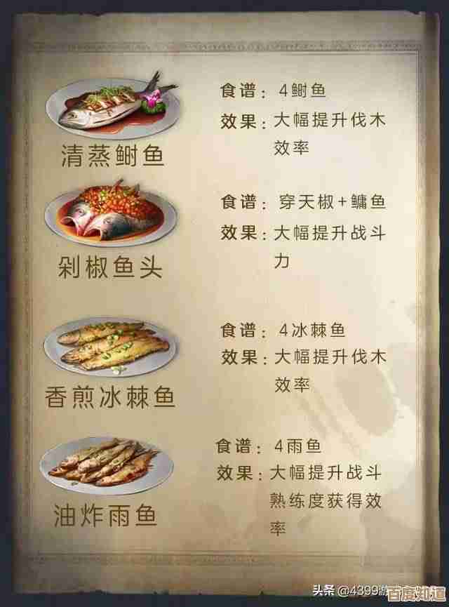 提升体温食谱推荐，明日之后野外靠吃的也能暖起来碎念