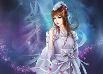 《上古河图》的九尾狐—外表技能简明乱入，培养方向还没想好