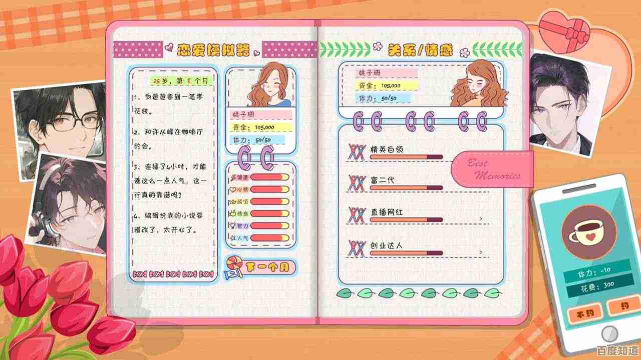 恋爱模拟器 自用攻略随手记,乱七八糟的心路和技巧都写这儿,嗯