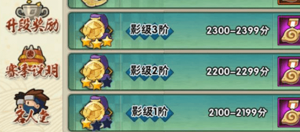 火影忍者手游段位等级划分,从青铜到王者冲分路线说不完 火影忍者手游段位等级划分,从青铜到王者冲分路线说不完
