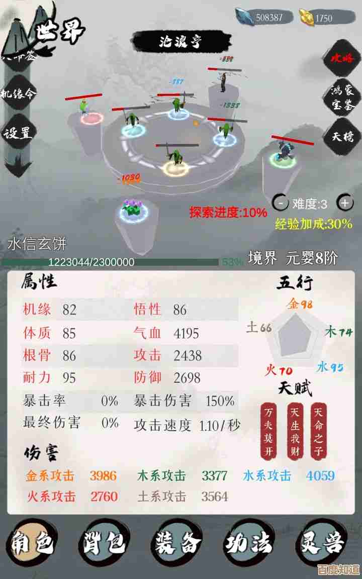 《修仙奇谭》散修流派攻略，随手说说能用的天赋和那些别太在意的装备