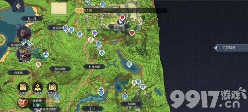 精灵之森高级宝箱分布大全,神角技巧带路,哪些点值得开