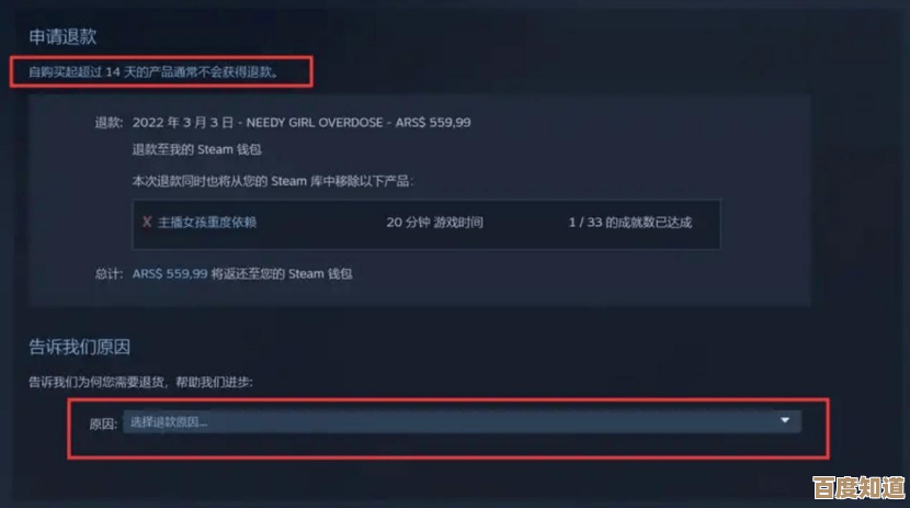 全面了解Steam退款政策：实用指南助你高效处理不满意的购买