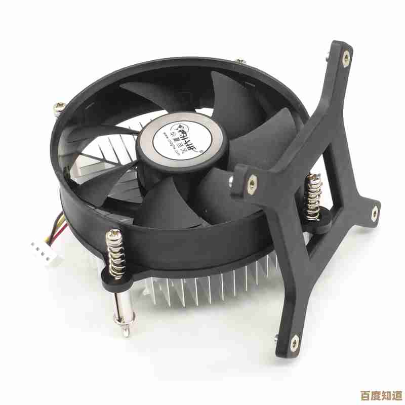 超静音CPU散热风扇，为您的电脑提供持久低温环境