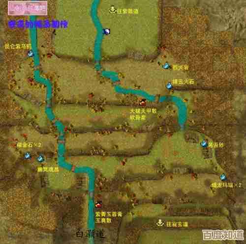 纯阳宫地图详解，边走边说那些NPC、传送点和容易漏掉的宝箱