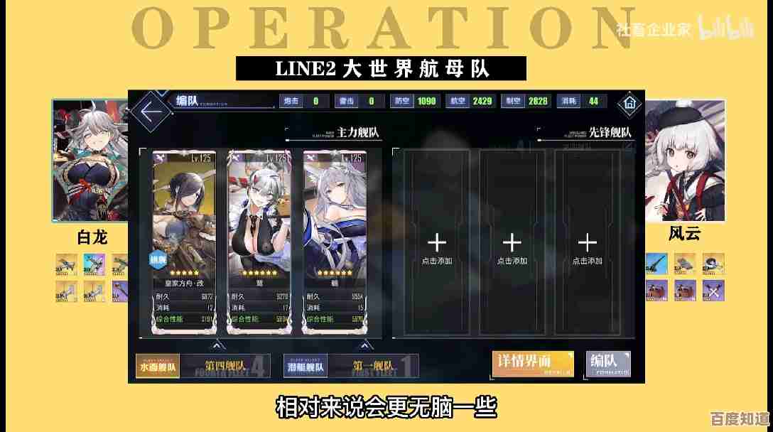 碧蓝航线大世界阵容怎么组…有点乱但这些搭法稳