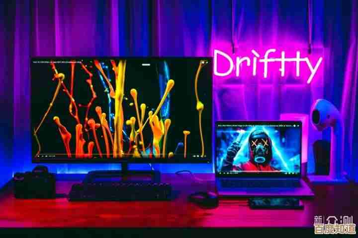 绚丽色彩结合超清画质，电脑屏幕为您打造身临其境的视觉盛宴