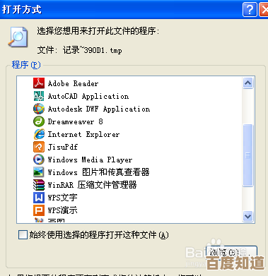 如何快速打开tmp临时文件并查看其内容
