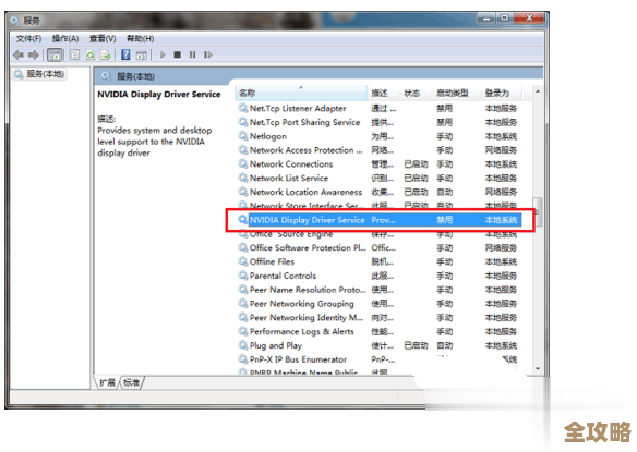 NVIDIA控制面板打不开？这些解决方法或许能帮到你