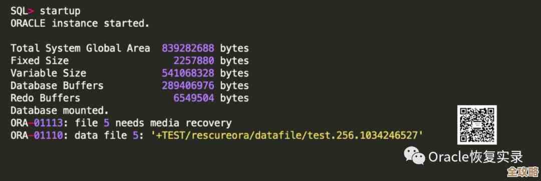 ORA-31092报错怎么破？SQL名字不对导致的远程修复方法分享