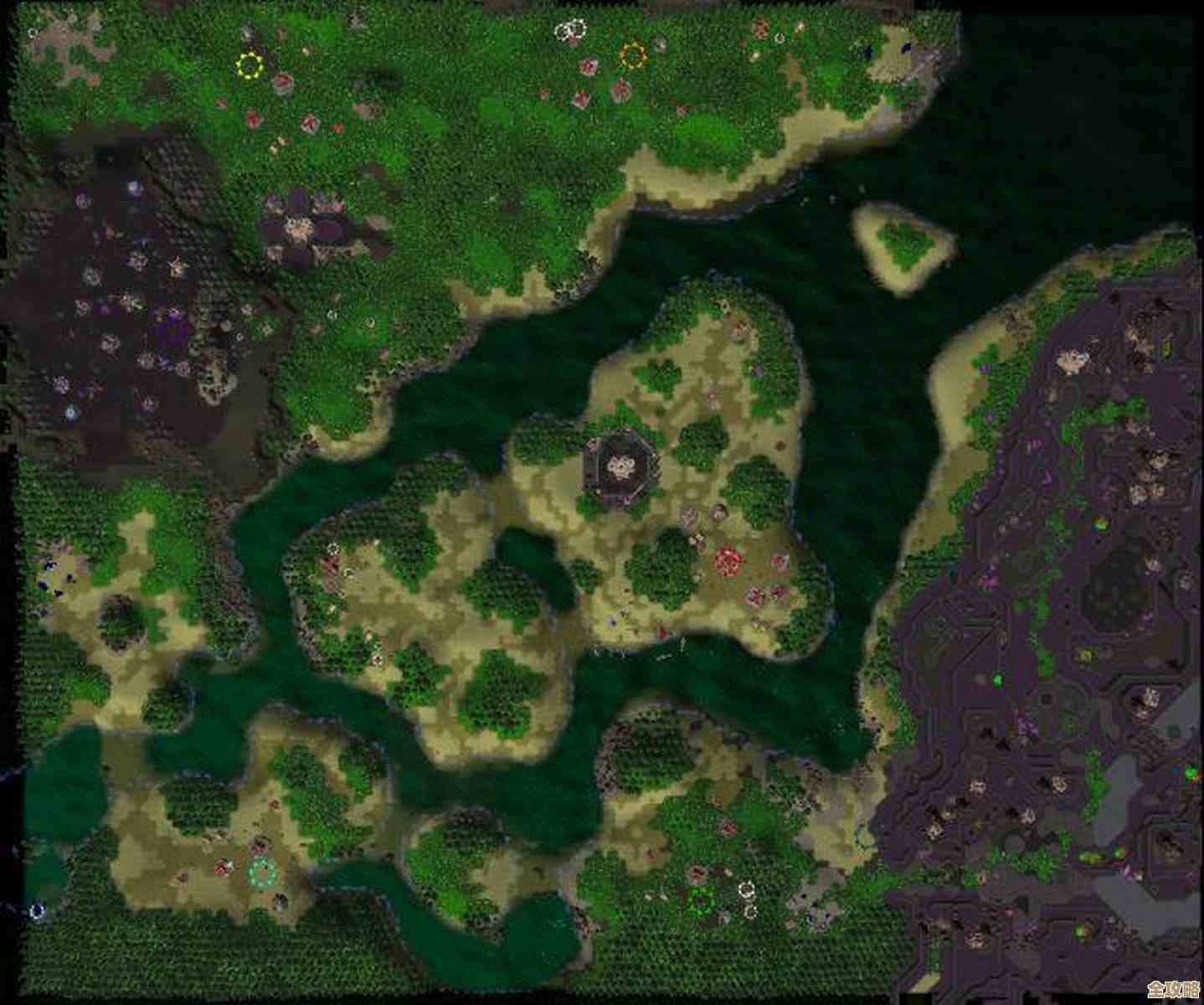 魔兽争霸三更大地图怎么认，地图名和特点谁能说清