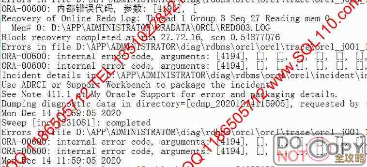 ORA-30200错误NLS参数传递错了，Oracle报错远程帮忙修复解决方案