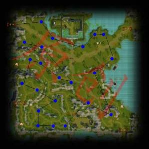 暗区突围大金分布图乱成一团，我就想知道在哪刷