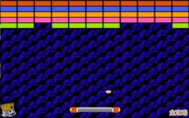 小时候玩的打砖块，跟现在手游比也有感觉不一样，怀念吧