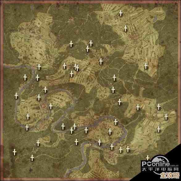 天国拯救2高清地图全貌，我还没全看完就发现好多秘密…