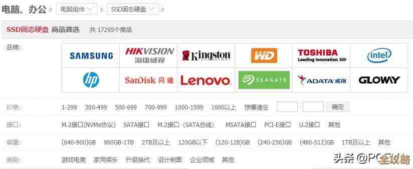 多品牌固态硬盘实测横评：从速度到容量的终极天梯排名