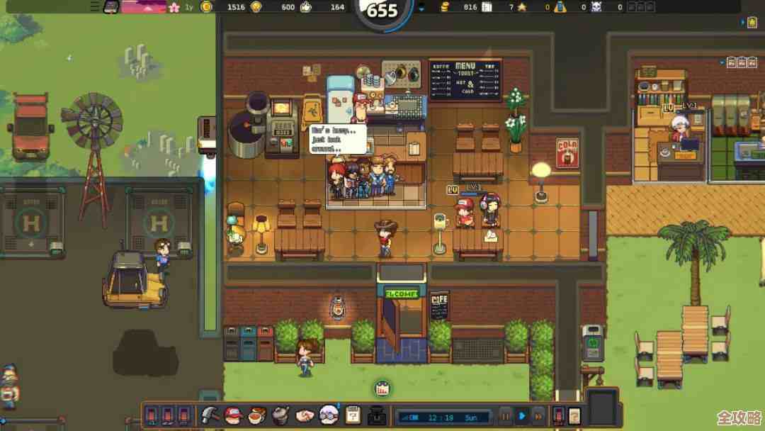 怀旧像素风《列宁街小摊》Steam页面开张，模拟摆摊的那股子感觉