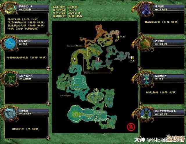 魔兽世界尼贝加兹精炼厂任务攻略（掉落、触发、躲怪路线，边玩边找感觉）