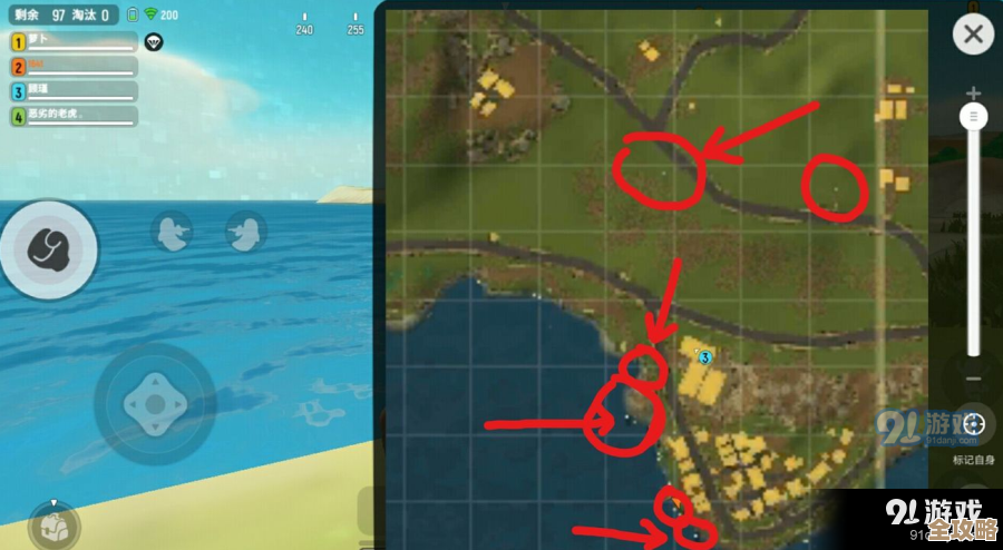 香肠派对喵沙岛沙漠地图摸索笔记：刷装备点位和躲车术