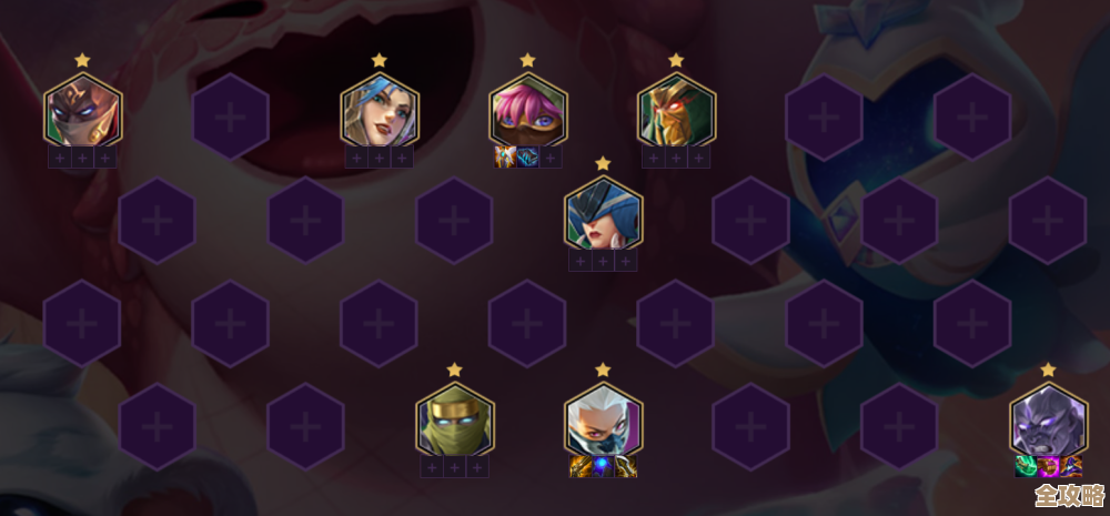 群星纪元战术暴击流阵容这样配…有点乱但实用