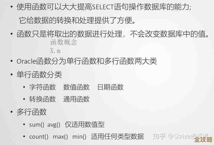 Oracle里头两个特别常用的函数，简单说说它们是干嘛的和怎么用