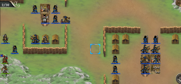 水浒宋江传第47关大散关（蓝线）血战通关攻略，阵容和走位碎碎念