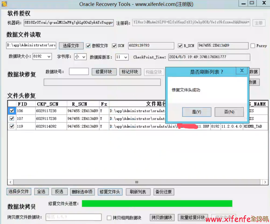ORA-01696报错控制文件问题修复方法远程支持指导解析